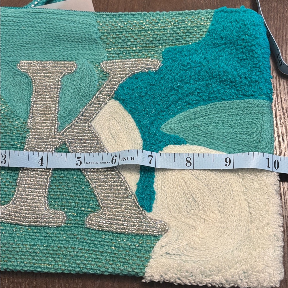 America & Beyond Beaded and Tufted Monogram - Picture 3 of 6